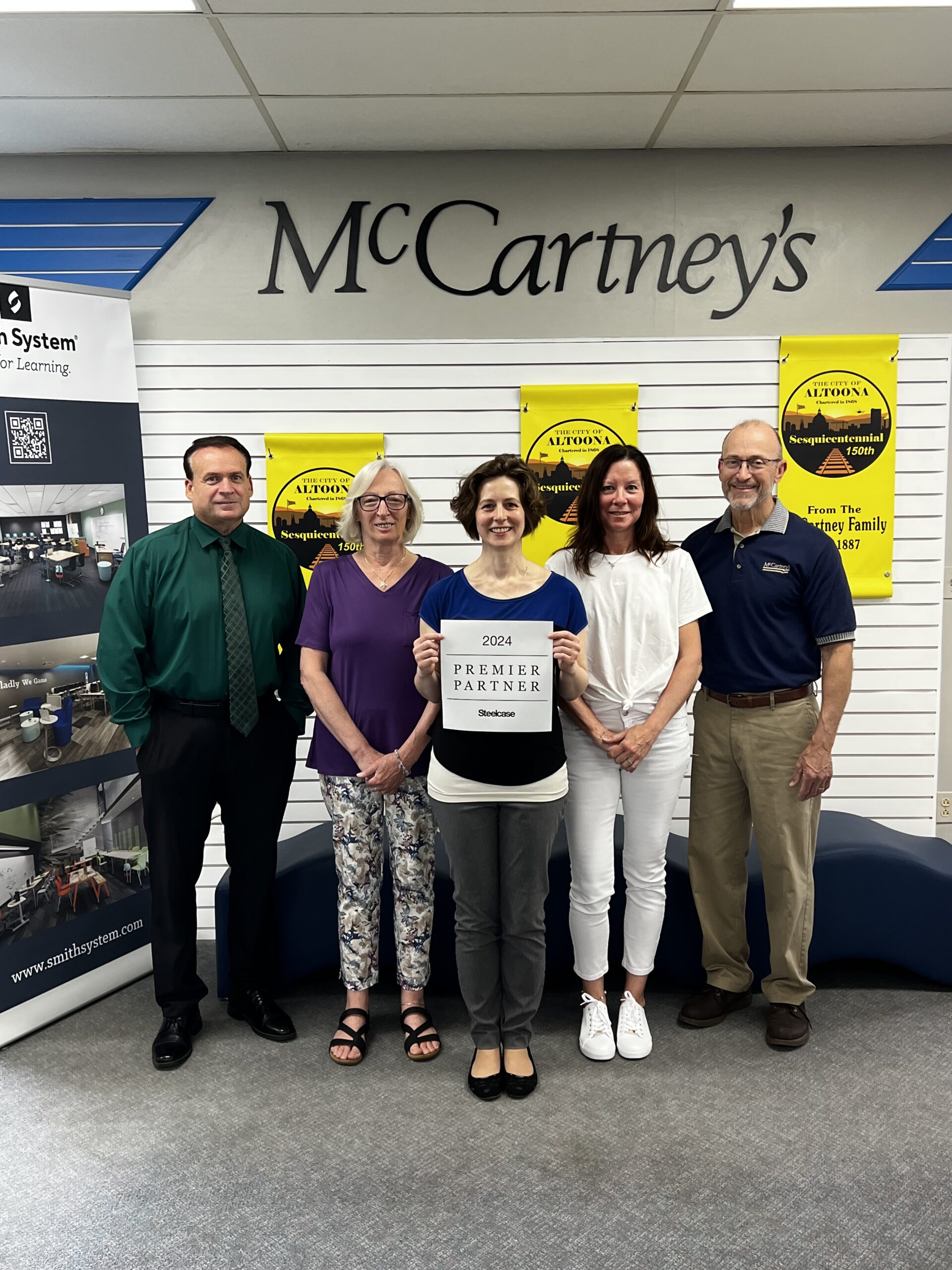 McCartney’s Workplace Solutions Named Steelcase Premier Partner